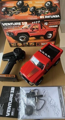 HPI Venture 18 RC Car Brushless 2 Speed Tested Only Rare - Image 1 of 4
