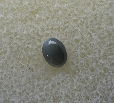 ALEXANDRITA OJO DE GATO, Verde, Cabina Ovalada. 0,19 CT, 4 X 2,5 mm, limpieza de ojos. #131 Foto 1 de 2