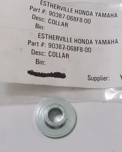 2002-04 Yamaha ZUMA YW50P NOS FENDER COLLAR OEM 90387-068F8-00 (QTY-1)   (HSP/7) - Picture 1 of 2