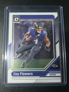 Zay Flowers - Donruss Optic Football 2024 - Baltimore Ravens - Bild 1 von 2