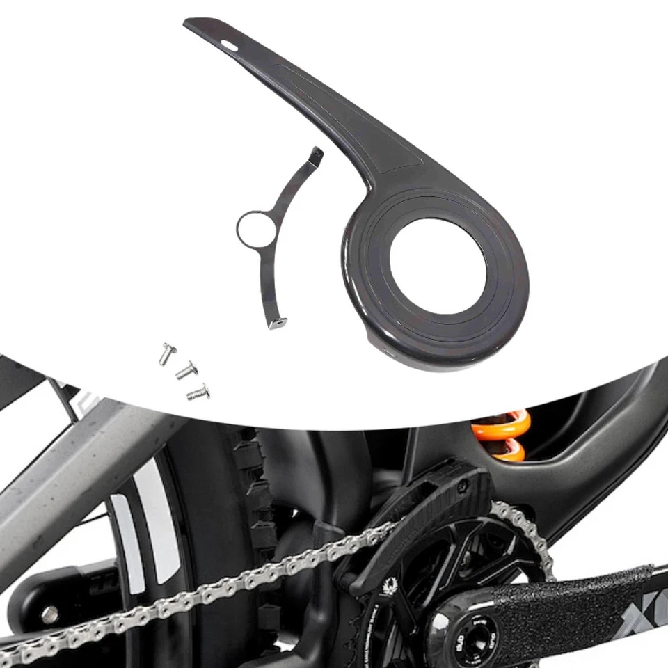Garde-chaîne de Vélo, Facile à Installer, Protège-pignon pour Vélos - Photo 1/4
