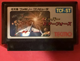 Tecmo Super Star Force Nintendo Famicom Japan Authentic Tested Cartridge Only