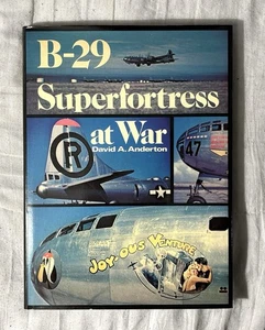 B-29 Superfortress at War Hardcover David Anderton 1978 1st Edition 1st Printing - Picture 1 of 18