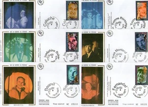 FDC - FRANCE 2897-2902 - PERSONNAGES ACTEURS CELEBRES - Imagen 1 de 1