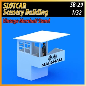 Slotcar Paisaje Edificio Estilo Vintage Mariscal Soporte Balcón Scalextric, Carrera - Imagen 1 de 7