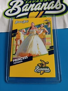 Princess Potassia Savannah Bananas 2024 Leaf Baseball Card - Picture 1 of 2
