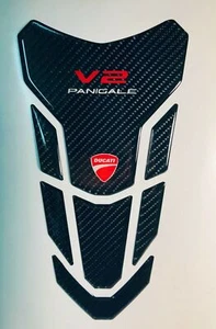 DUCATI V2 PANIGALE  Tank protector Carbon Fiber - Picture 1 of 5