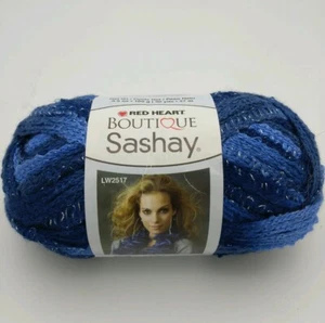 Red Heart Boutique Sashay Ribbon Yarn Metallic 1934 Rumba LW2517 3.5oz Ombre - Picture 1 of 6