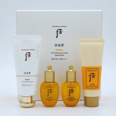The history of Whoo Gongjinhyang Fresh UV Protective Cream Special Set K-Beauty - Image 1 of 4