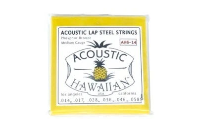 Asher Electro Hawaiian (r)  Slide Guitar Strings Set - ACOUSTIC - Image 1 of 3