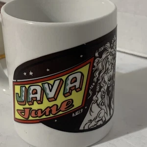 Taza de café Java Jane Wondermug que cambia de color cuando se agrega agua caliente taza rara. - Imagen 1 de 4