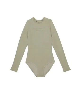 Seafolly 291369 Niña Verano Essentials Manga Larga Una Pieza Caqui 8 Big Kid Foto 1 de 2