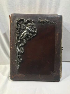 Victorian photo album, antique Germany late 1800's to early 1900's, 49 photos - Picture 1 of 10