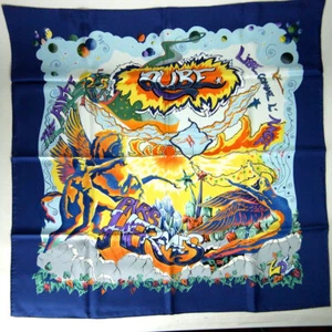 Hermes Carre 90 Scarf (THE ALFEE AUBE LIBRE COMME L' ANGE Dawn) - Picture 1 of 8