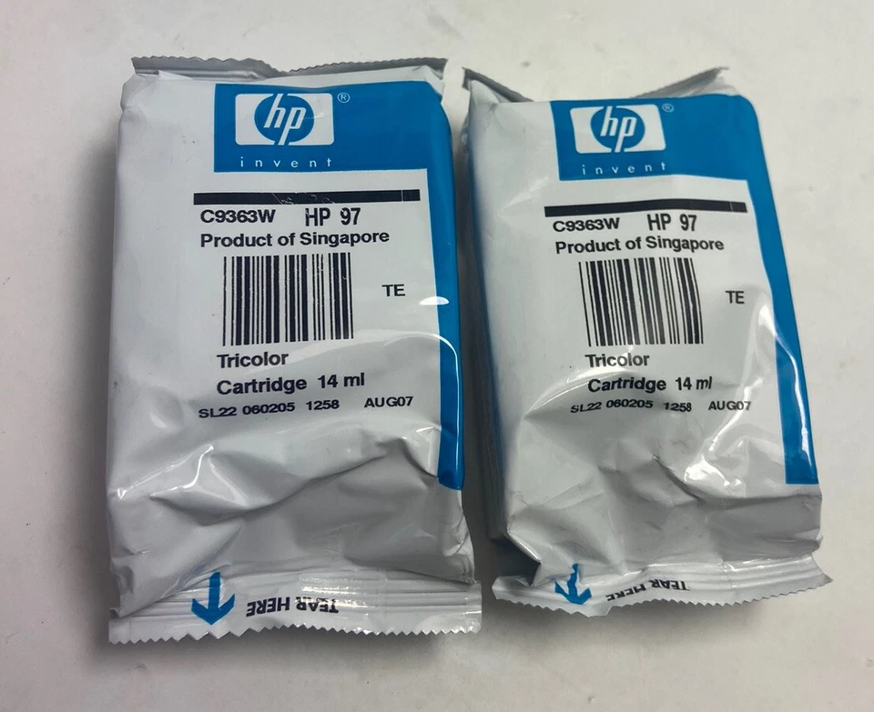 Genuine Lexmark 25 Color Ink Cartridge lot x2 sealed 15M0125 New High yield - Image 1 of 1