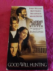 Good Will Hunting VHS - Picture 1 of 3