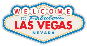 Welcome To Fabulous Las Vegas Nevada Car Bumper Sticker Decal - Picture 1 of 1