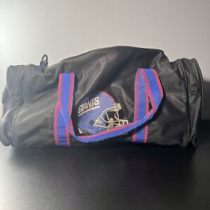 Vintage 80s 90s New York Giants NFL Authentic STARTER Duffel Bag EMBROIDERED