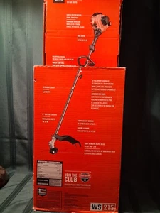 Craftsman WS215 2-Cycle 25cc Straight Shaft Weed Wacker Trimmer 17" WP323 - Picture 1 of 8