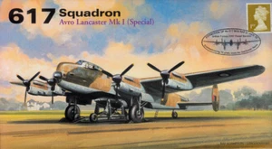 AV600 No 617 Dambusters Squadron RAF Avro Lancaster unsigned cover - Picture 1 of 1