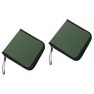 2 PCS Aufbewahrungsbehälter Für CD-Halter CD-Player Tragbar Spiele-CDs - Bild 1 von 12