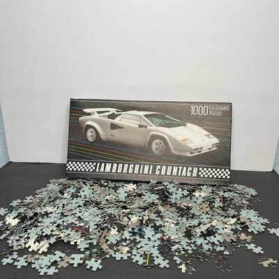 Rompecabezas Lamborghini Countach F.X. de colección Schmid 998 piezas solo incompletas #98164.1 Foto 1 de 4