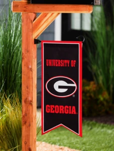 Bandiera da giardino bifacciale Georgia Bulldogs 12 x 28 pollici - Foto 1 di 3