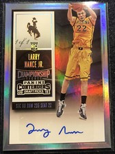2015 Contenders Draft Picks Larry Nance Jr. Championship Ticket Auto RC #1/1 B12
