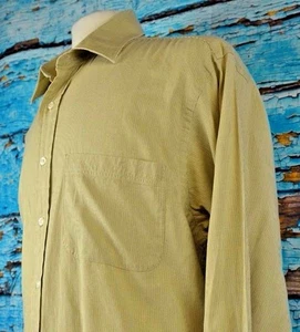 Valentino Uomo Men's Dress Shirt Size 16.5 34-35 Egyptian Cotton Career Striped - Picture 1 of 12