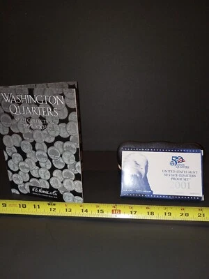 2001 State Quarter Proof Set and State Quarter Book - Image 1 of 4