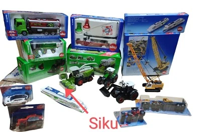 Modellini SIKU metal - Navi ,Trattori ,Gru,Ruspe,Auto,Metitrebbia,Camion,Auto, - Immagine 1 di 4