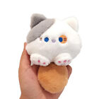 Cat Plush Pendant Small Cat Keychain Cute Fat Body Cat Plush Pendant Stuffed Toy