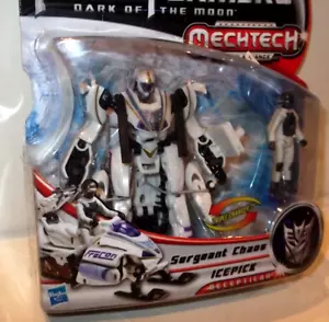 Transformers Mechtech Figure ✰ SEALED ✰ ICEPICK Sergeant Chaos - Picture 1 of 3