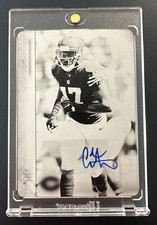 2015 Topps Field Access Black Printing Plate Alshon Jeffery Auto 1/1 Bears