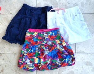 🌺 Topolino Rock Mädchen 110 116 Sommer Kurzer Kord Cord Midi Mini Glocken - Bild 1 von 1