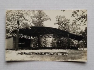 Postkarte RPPC Rivervale Indiana Der Tabernakel UDB - Bild 1 von 2