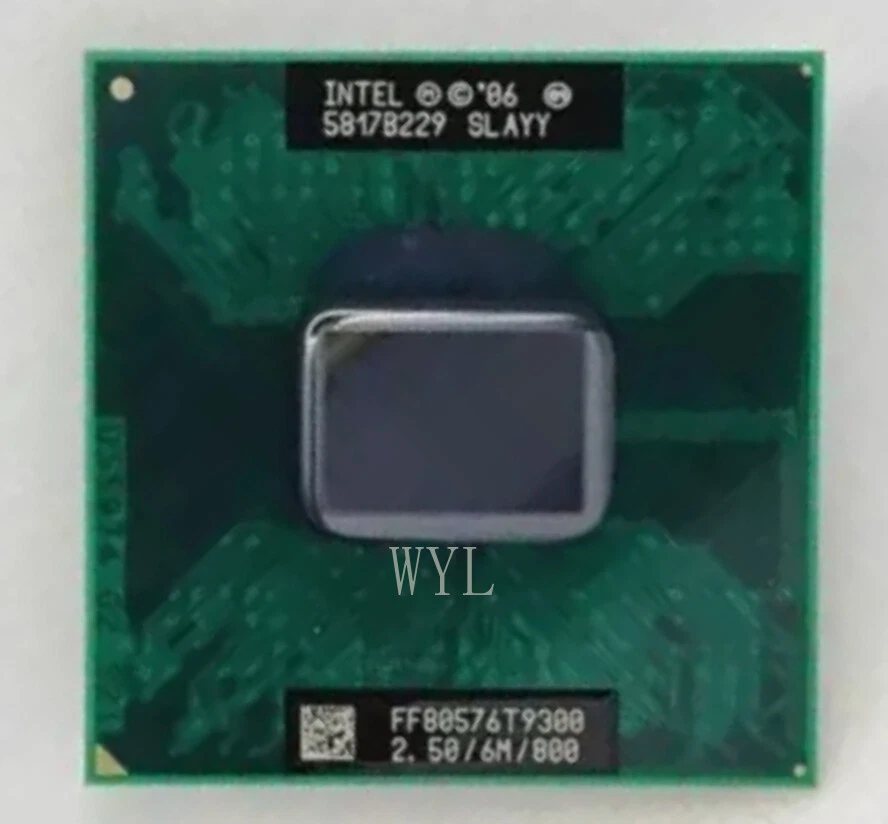 Intel Core2 Duo Mobile T9300 2,5/6M/800 FSB800 Sockel P Prozessor CPU - Image 1 of 4