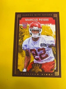 63379 2015 Gridiron Kings Framed Red #144 Marcus Peters RC CHIEFS - Picture 1 of 2