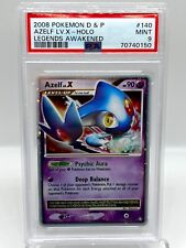 Azelf 140/146 DP Legends Awakened Holo Ultra Rare Pokemon Card PSA 9