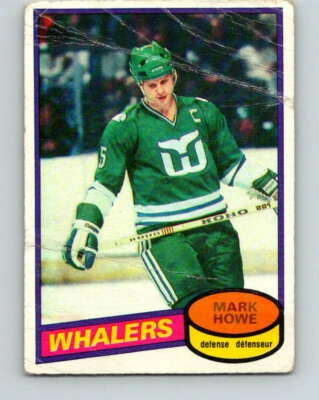 1980-81 O-Pee-Chee #160 Mark Howe  Hartford Whalers V38626 - Image 1 of 2