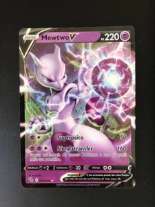 Carta Pokémon - Mewtwo V 030/078 - Set Pokémon Go - Ita - NM - Foto 1 di 2
