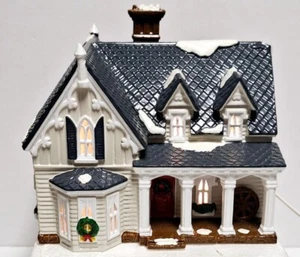 Dept 56 American Architect Series Original Snow Village Gothic Farmhouse Retired - Picture 1 of 9