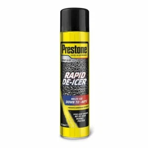 Prestone Car Rapid De-Icer Spray Melts Windscreen Ice Frost Aerosol Deicer 600ml - Picture 1 of 1