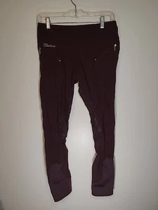 Athleta Ultra High Rise Elation Tight 4/6 Leggings Brown S - Picture 1 of 12