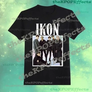 Camisetas unisex iKON KPOP GROUP (tallas múltiples) - Imagen 1 de 2