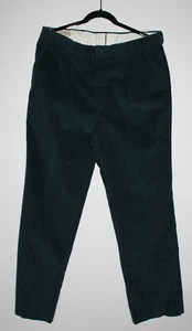 Vintage L.L. Pantalones de pana Bean 38x32 verde hechos en EE. UU. - Imagen 1 de 9