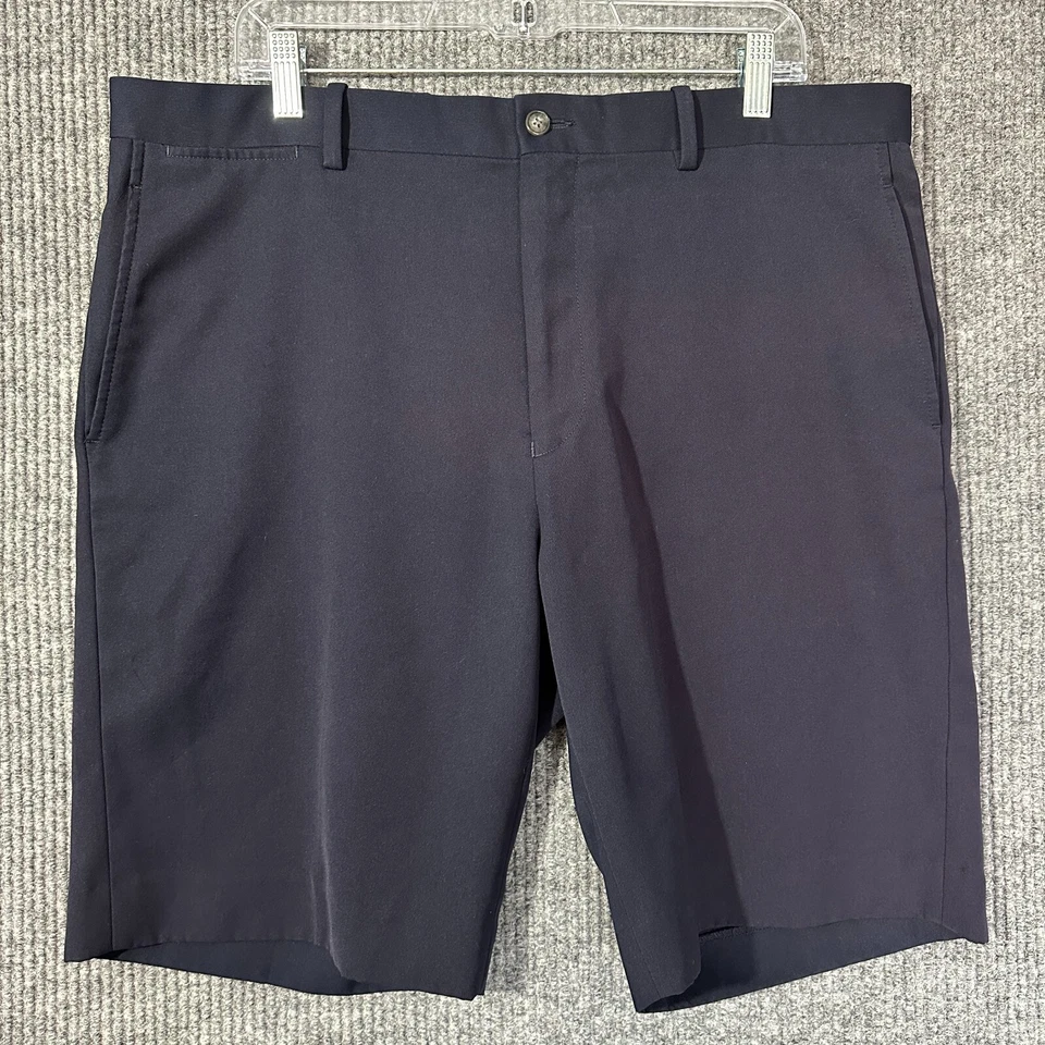 Pantalones Cortos de Golf Bobby Jones Para Hombres 38 Negro Tela Nanotex Resiste Derrames Atletismo Foto 1 de 4