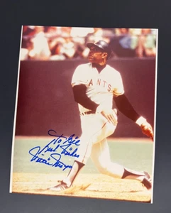 WILLIE MAYS ~ Signed/Autographed 8x10 color photo ~ San Francisco Giants - Picture 1 of 4