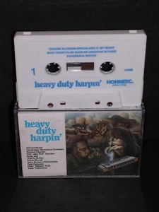 HEAVY DUTY HARPIN' HSA127 Horner Harmonica Blues Harp Music Cassette Tape EUC - Picture 1 of 5