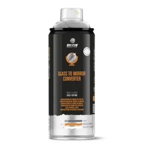 MTN PRO Lakier w sprayu 400ml Efekt lustra Błyszczący chrom Puszka ze sprayem Lakier chromowy Szkło Zrób to sam - Zdjęcie 1 z 3